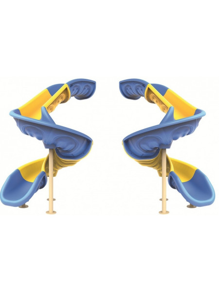 Гірка спіральна подвійна 200 см